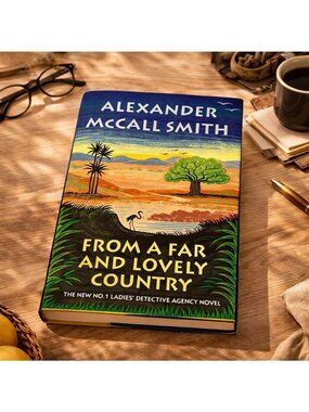 From A Far and Lovely Country Hardcover Alexander McCall Smith Mystery Book 2023